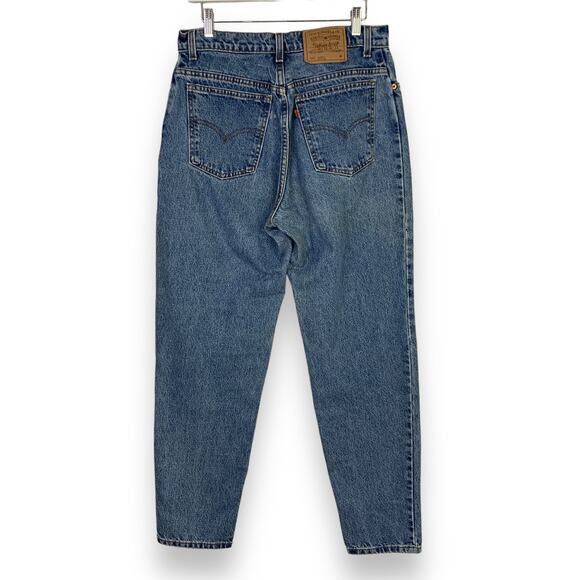 Levis 951 Orange Tab Mom Jeans Size 12 M Relaxed Fit 32X31 100% Cotton USA 90s - Picture 1 of 9